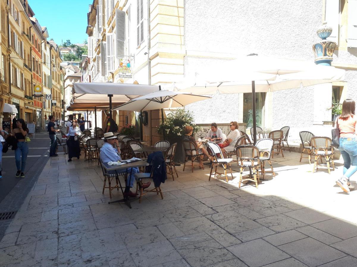 La Crique De L'Evole Apartamento Neuchâtel Exterior foto