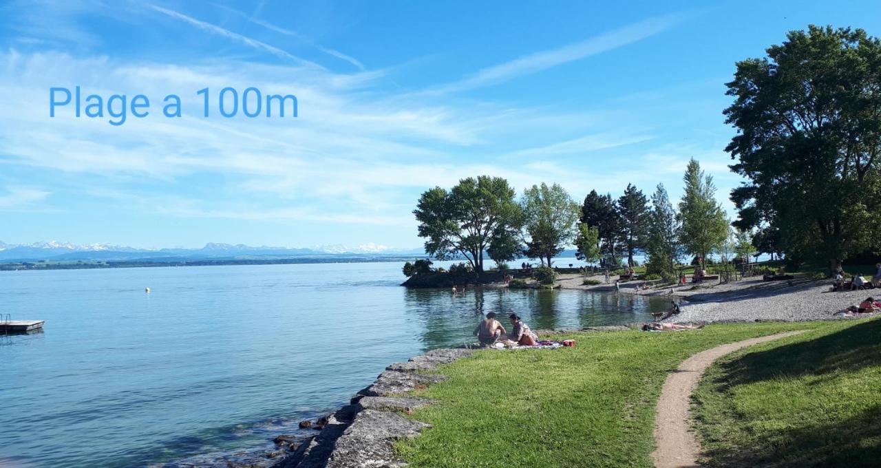 La Crique De L'Evole Apartamento Neuchâtel Exterior foto